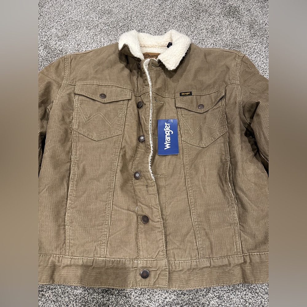 Brand new with tags - Wrangler Sherpa lined jacket
